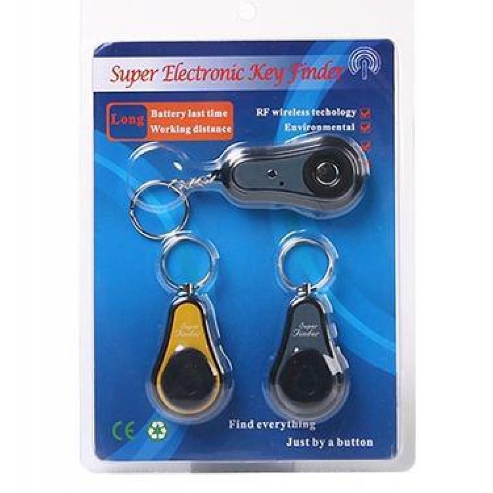 Брелок 2x и пульт ДУ для поиска ключей Super Key Finder 2