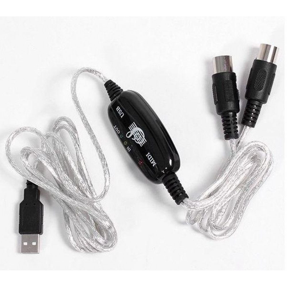 Кабель адаптер USB MIDI UM002