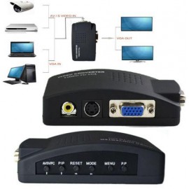 Конвертер видеосигнала AV RCA (тюльпан) - VGA