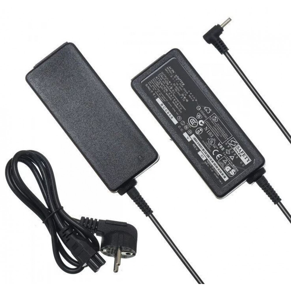 Блок питания ноутбука 19v / 40w / 2.5 / 0.7 для Asus EEE PC нетбука LP-524