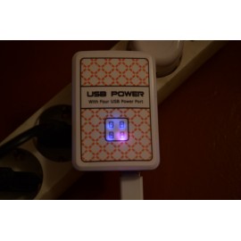Зарядное сетевое сзу USB 4x 5V 3.5A