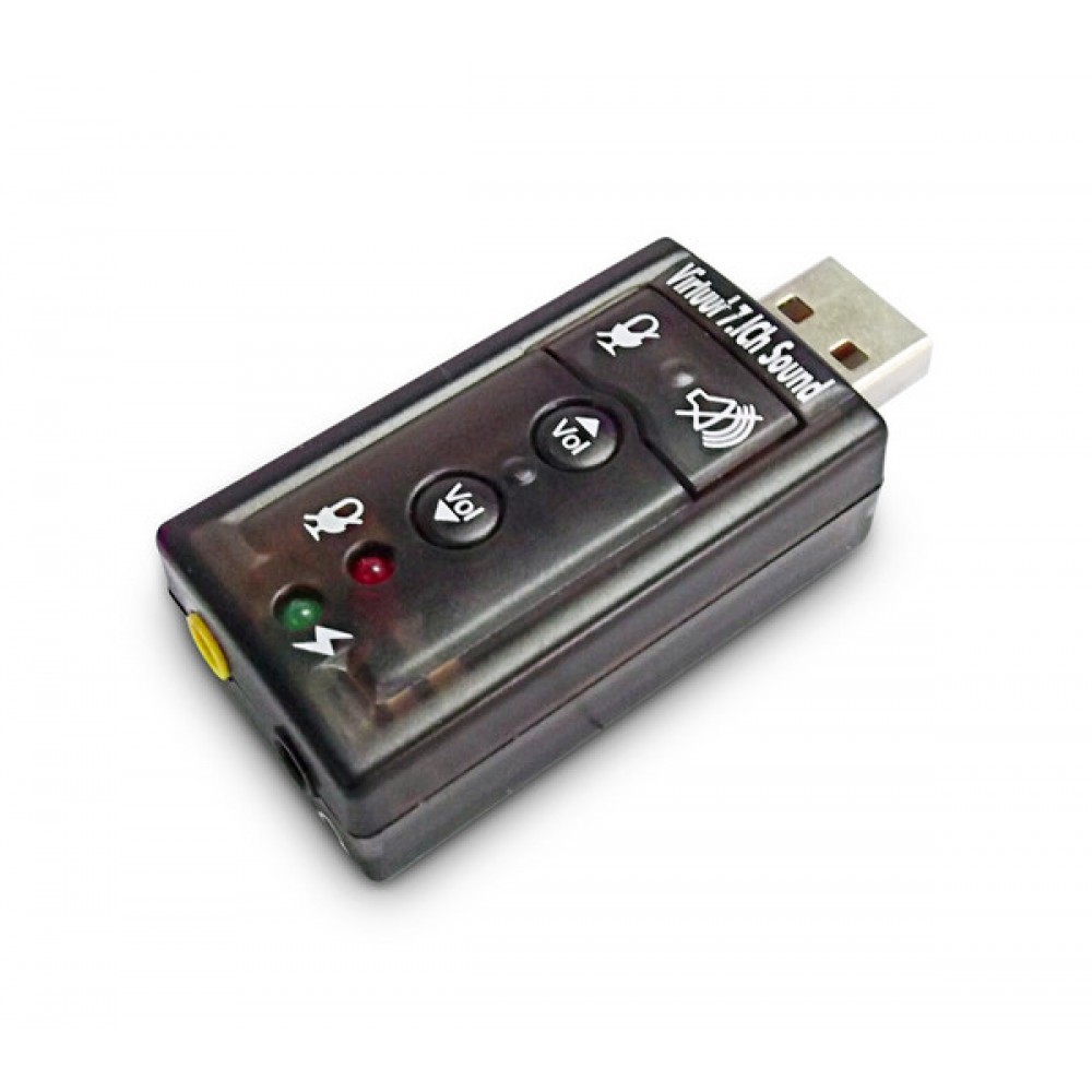 Звуковая карта USB  с кнопками Z20 A4092