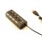 Хаб USB 4 порт, выключатели, индикация, разъем питания