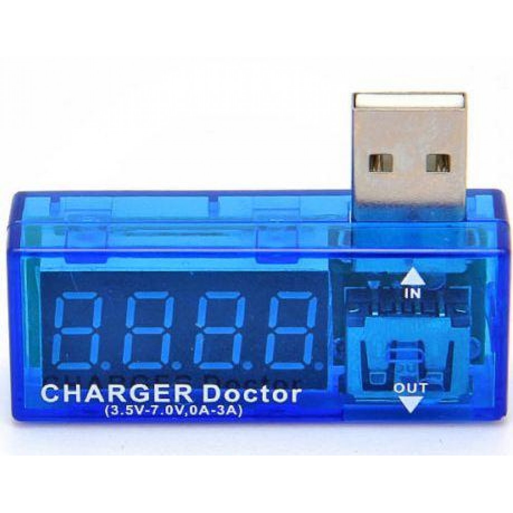 Тестер вольтметр - амперметр USB Charger Doctor