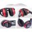Наушники bluetooth Kubite K-896 красно черные