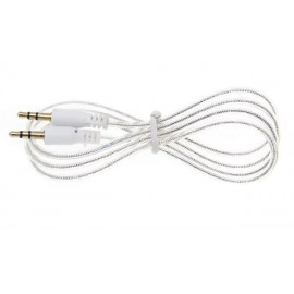 Кабель Aux 3.5-3.5 силикон цветной эконом 1m