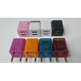 Зарядное сетевое сзу USB 2x Китай