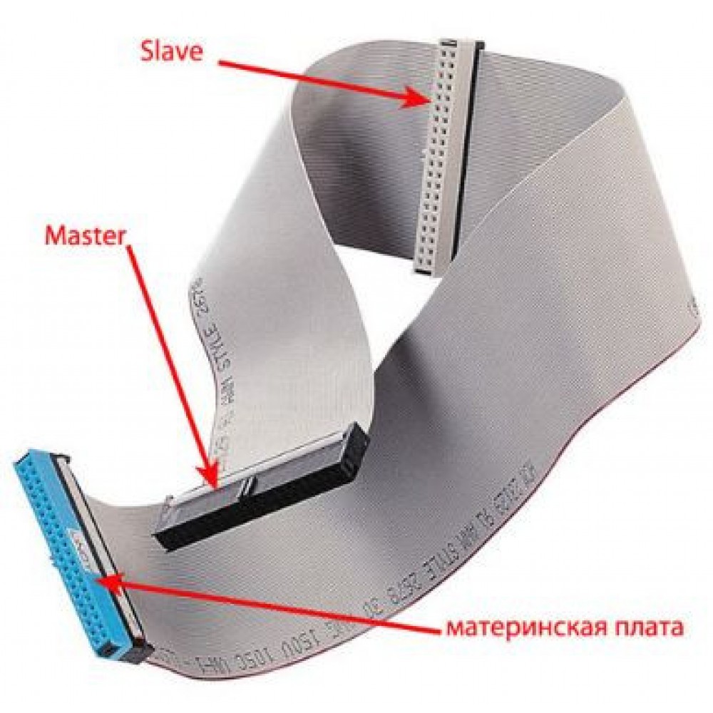 Кабель шлейф IDE 0.45m 80pin