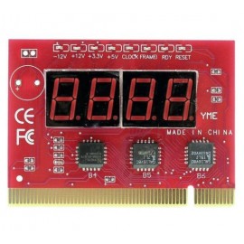 POST плата диагностики ПК RED 4 цифры 8 LED