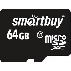 MicroSd 64Gb SmartBuy class10 UHS-1 SB64GBSDCL10-01
