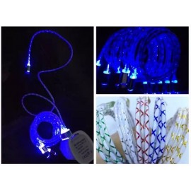 кабель для Apple Lightning USB LED светящийся