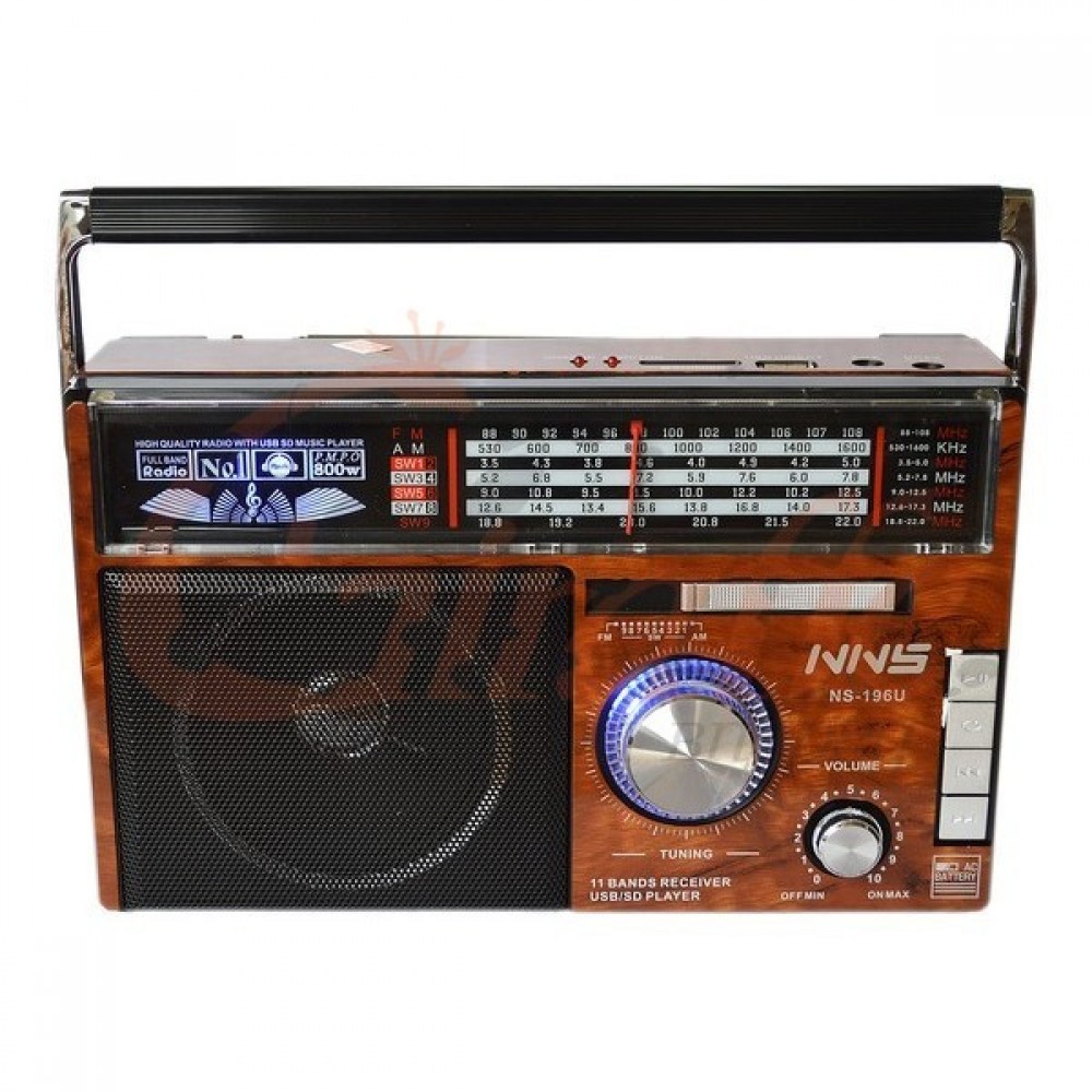 Колонка радио Mp3 NS-196U