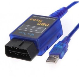 Авто диагностический адаптер автосканер USB кабель ELM327 USB v.1.5