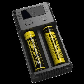 Зарядное сетевое для батарей 18650 Nitecore New i2