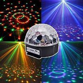 Светильник диско шар MP3 "Crystal Magic Ball"