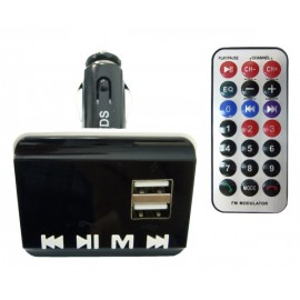 FM модулятор с зарядкой Bluetooth USB TF KCBZ-860