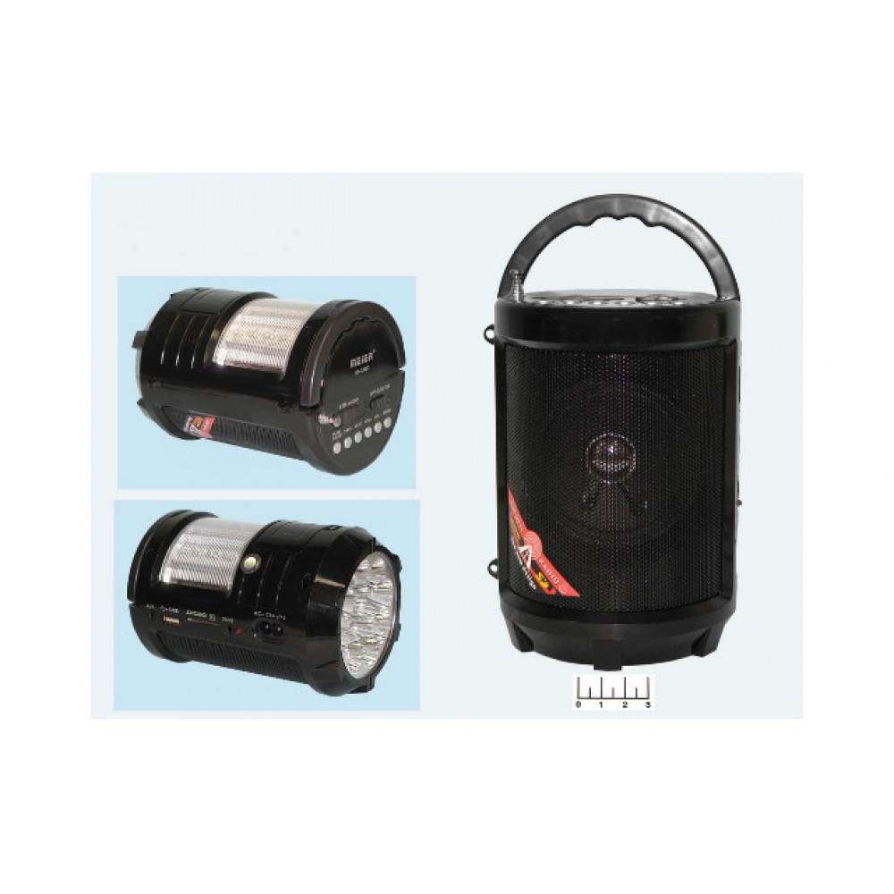 Колонка радио Mp3 фонарь M-U603