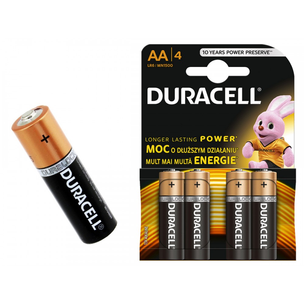 батарейка AA LR6 Duracell