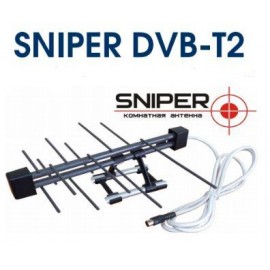 Антенна комнатная Sniper DVB-T2