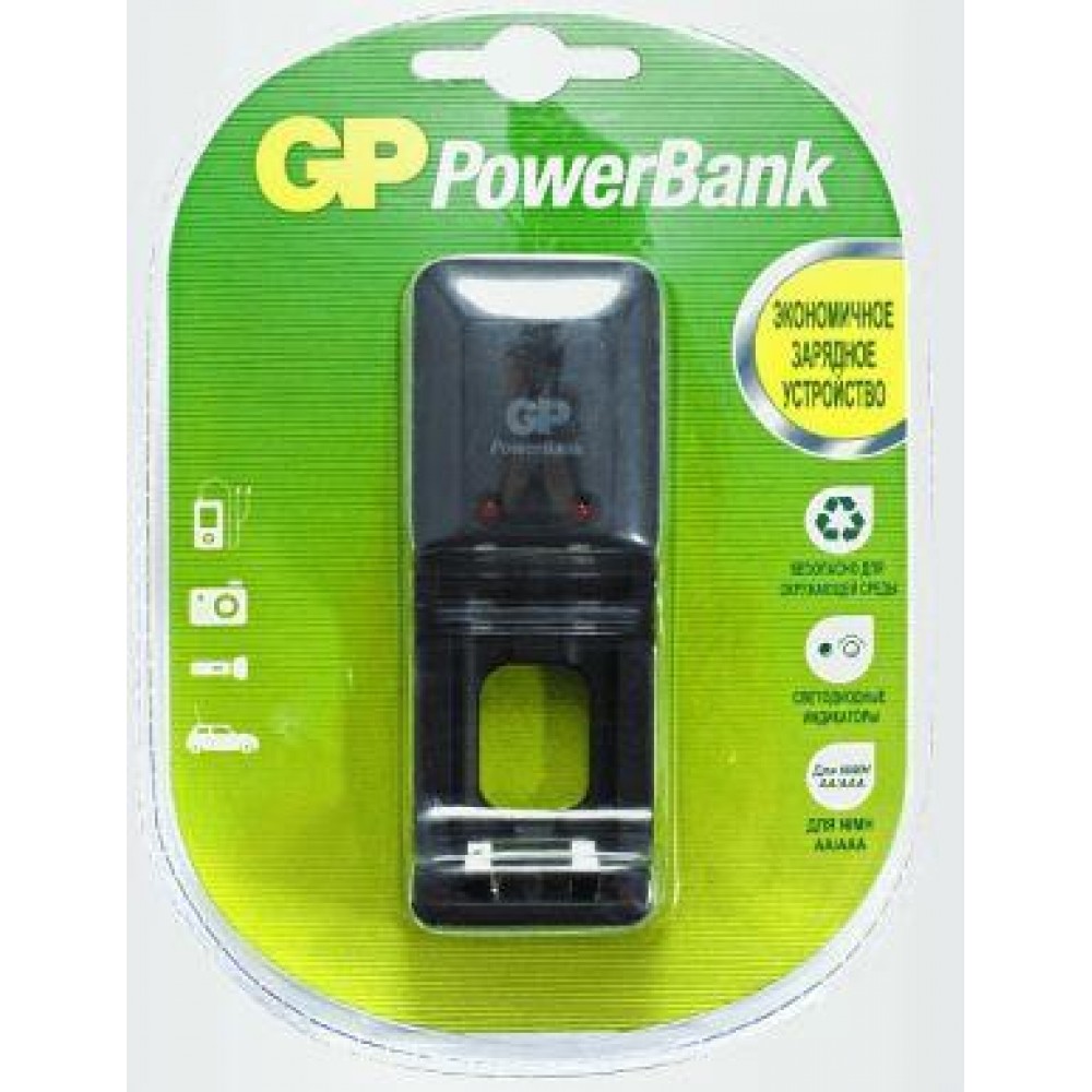 Зарядное сетевое для батарей AA/AAA GP PB330GSC