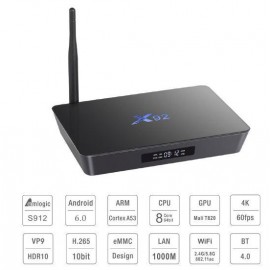 Приставка Android TV BOX X92 S912 3G/16G