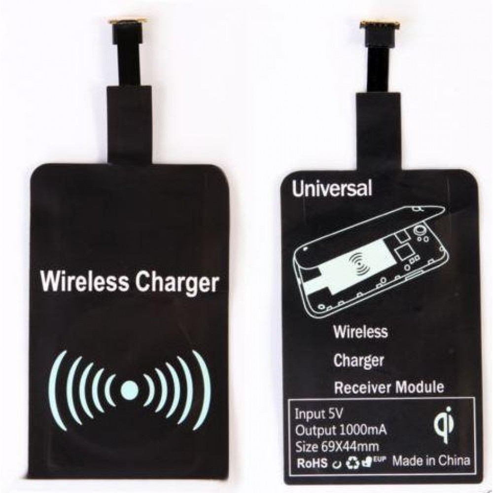 Адаптер приемник беспроводной зарядки Qi Micro Usb
