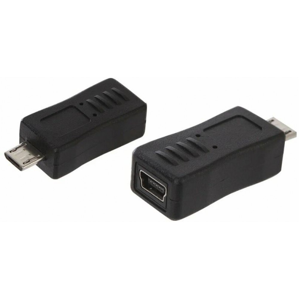 Переходник Mini usb гнездо - micro usb штекер