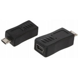 Переходник Mini usb гнездо - micro usb штекер