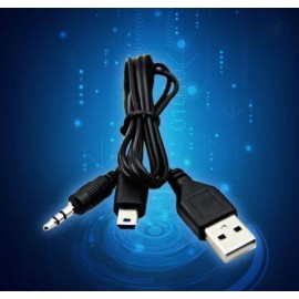 Кабель mini USB - Aux/usb 0.3m для колонок