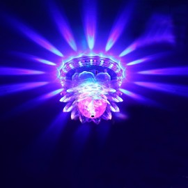 Светильник диско "Цветок" + LED