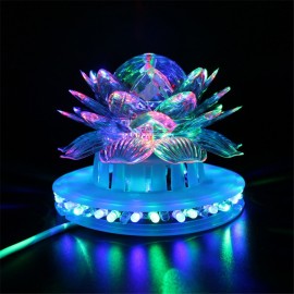 Светильник диско "Цветок" + LED