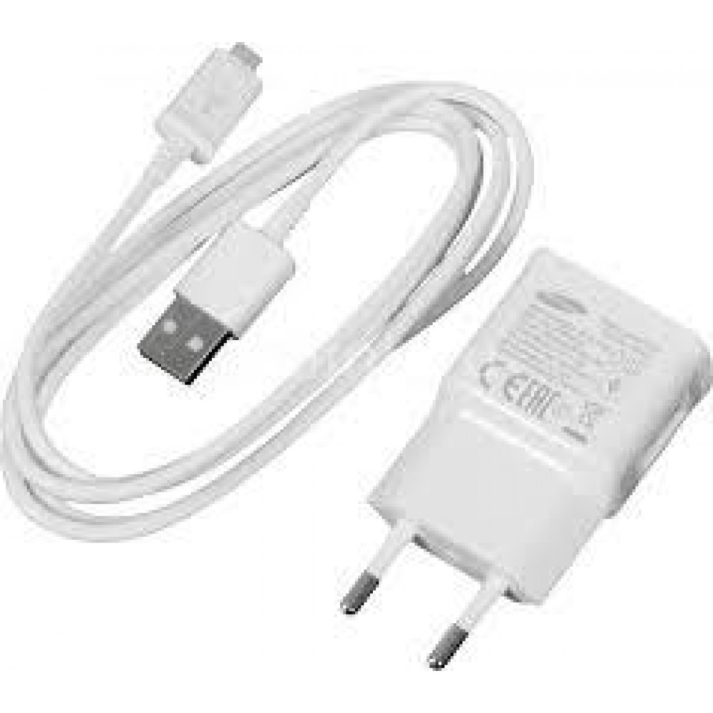 Зарядное сетевое СЗУ для телефонов usB + кабель Micro