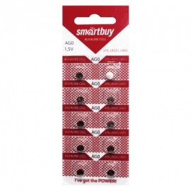 батарейка AG0 LR521 379 CR521W smartbuy