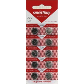 батарейка AG12 LR43 386A smartbuy