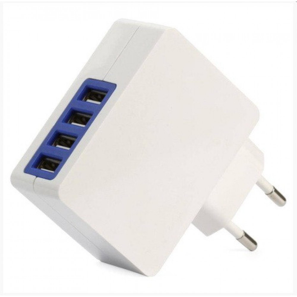 Зарядное сетевое сзу usb 4x Smartbuy Quattro 4.2a