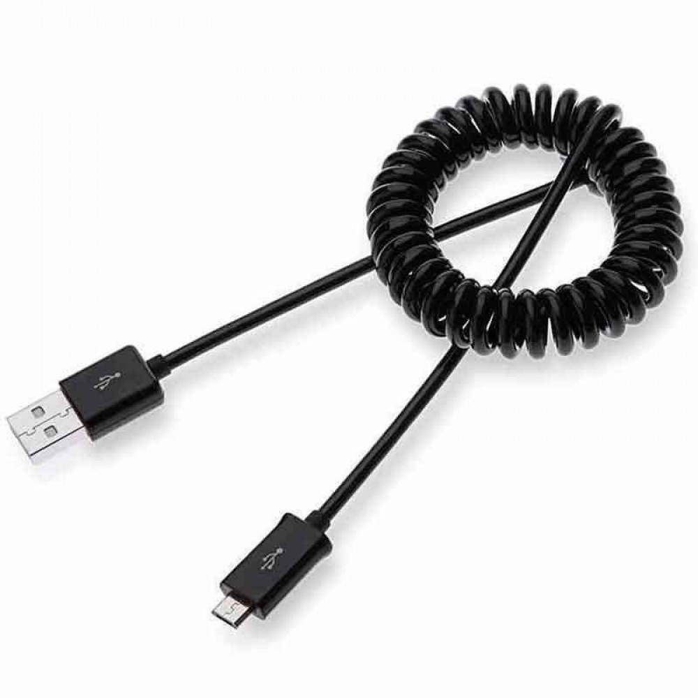 кабель micro usb SmartBuy ik-12sp спираль
