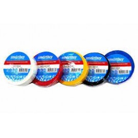 изолента 0.15*15, 10m smartbuy SBE-IT-15-10-w белая