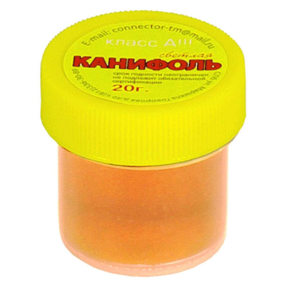Флюс канифоль 20гр твердая