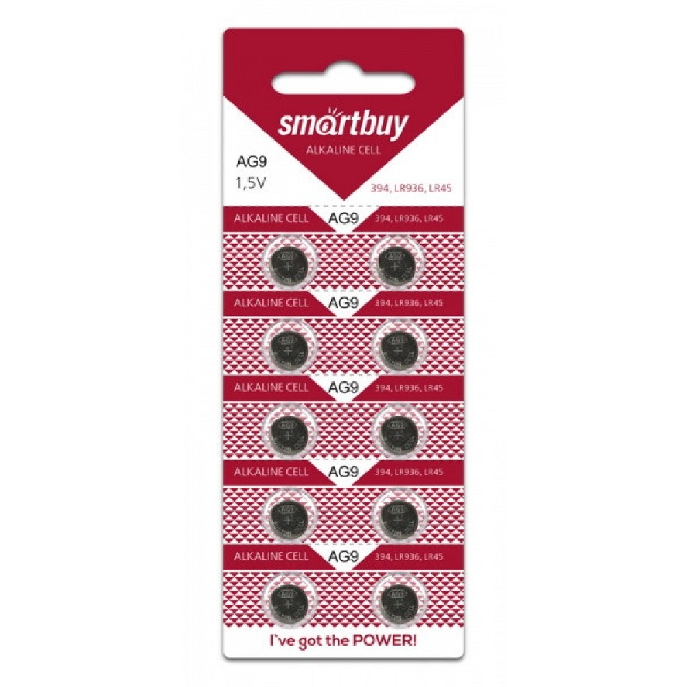 батарейка AG9 smartbuy / Perfeo