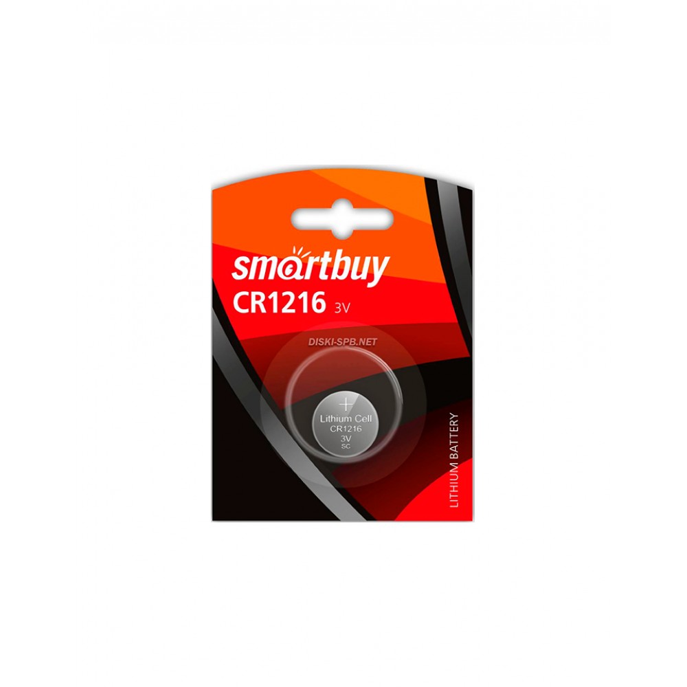 батарейка CR1216 smartbuy