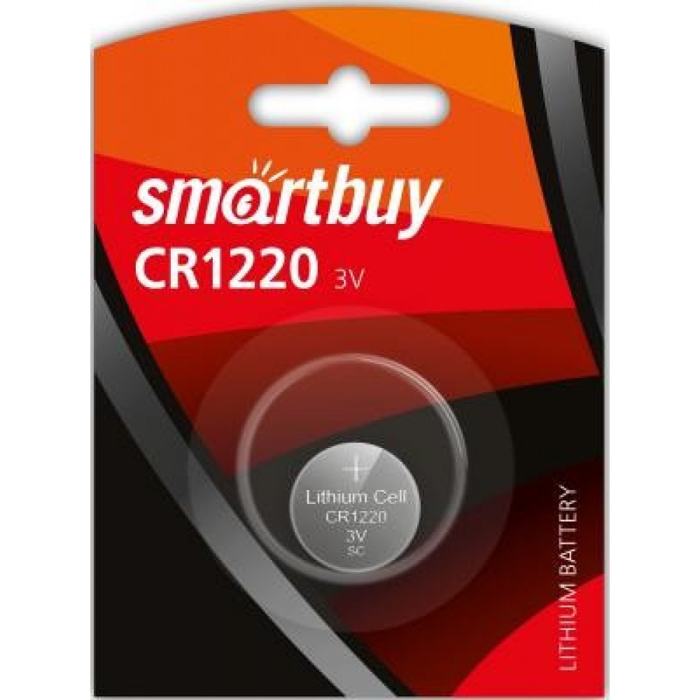 батарейка CR1220 smartbuy