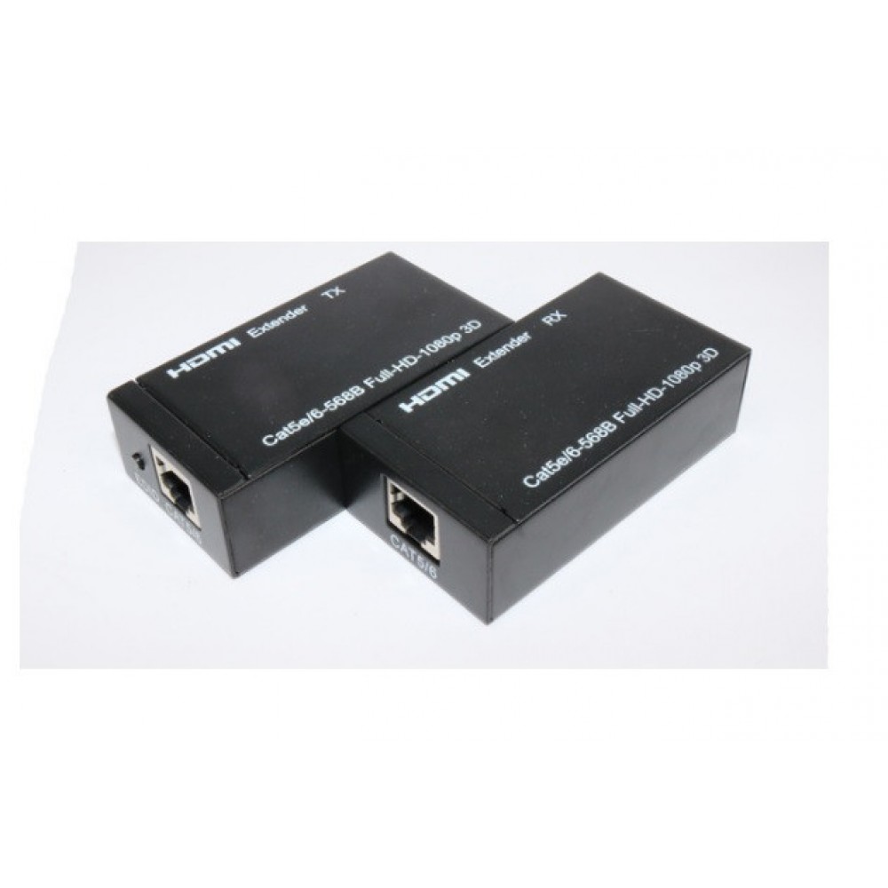 Удлинитель HDMI  по витой паре LAN до 60m 1080 H202 A2727