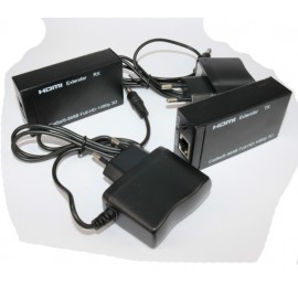 Удлинитель HDMI  по витой паре LAN до 60m 1080 H202 A2727