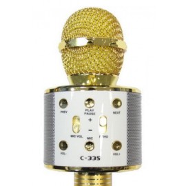 Колонка микрофон Bluetooth Mp3 караоке C-335