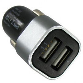 Зарядное автомобильное 2 usb Dotfes b02