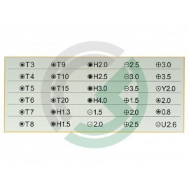отвертки набор JM-8101