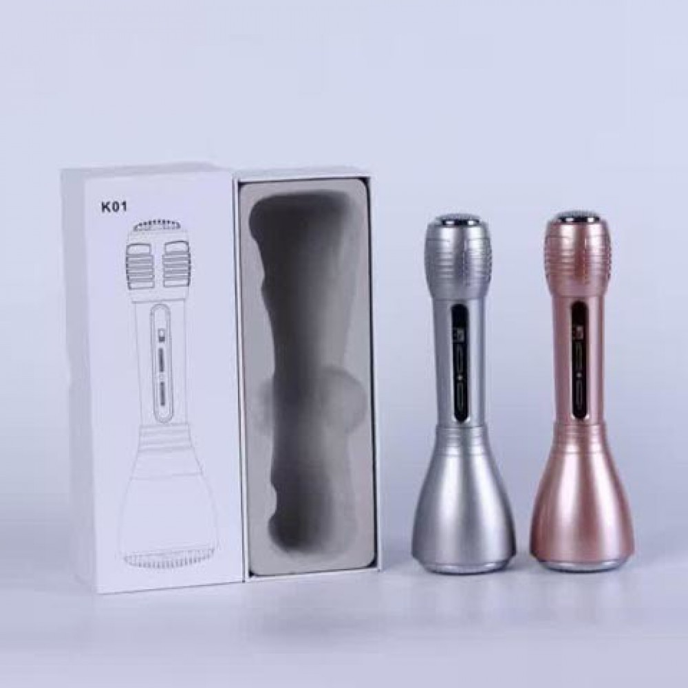 Колонка микрофон Bluetooth караоке K01