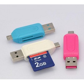 Картридер с micro OTG Perfeo PF-VI-0004