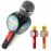Колонка микрофон Bluetooth Mp3 караоке WS-1816 черный