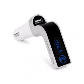 FM модулятор Bluetooth CarLive Car G7 A4019 серебр